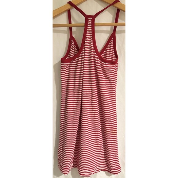Vintage Y2K Splendid Boutique Red White Striped Tank Top XS EUC Boho Preppy 90s - Picture 5 of 8